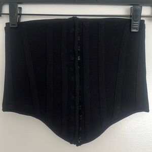 Zara Black Knit Corset
